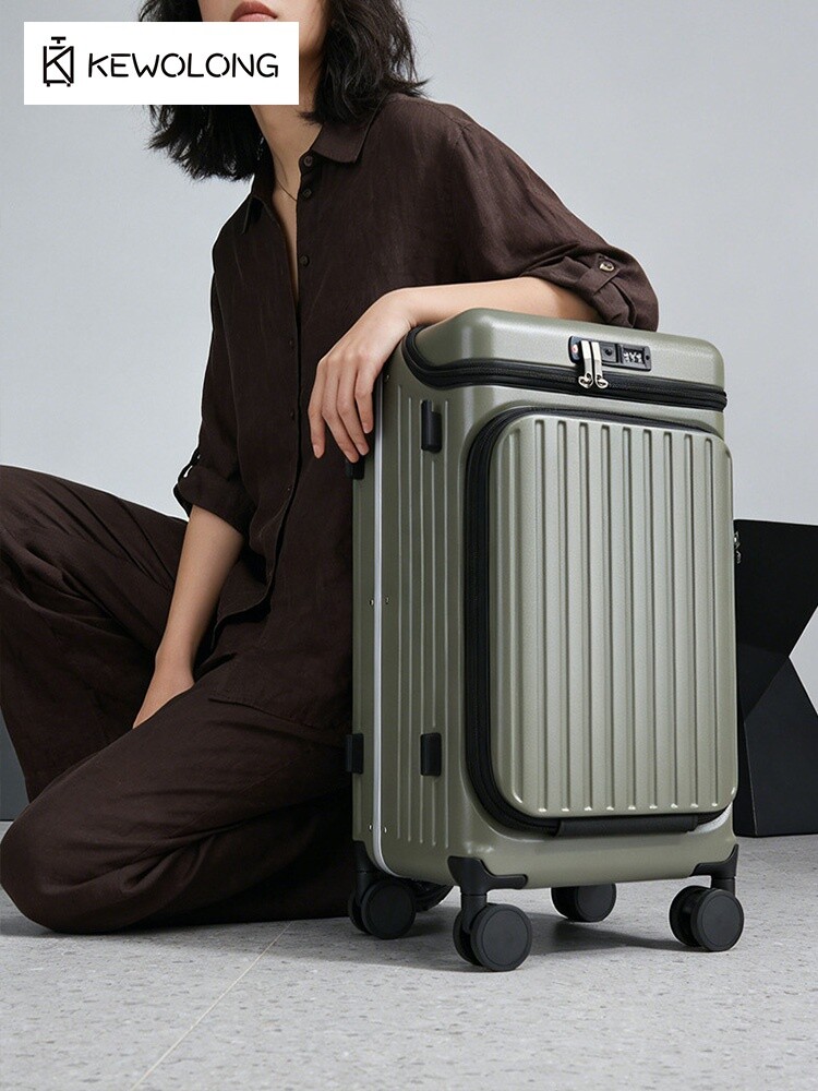 20 inch handbagage met voorope - Spinner Wheel Rolling Suitcase 20 Inch recensie en prijs
