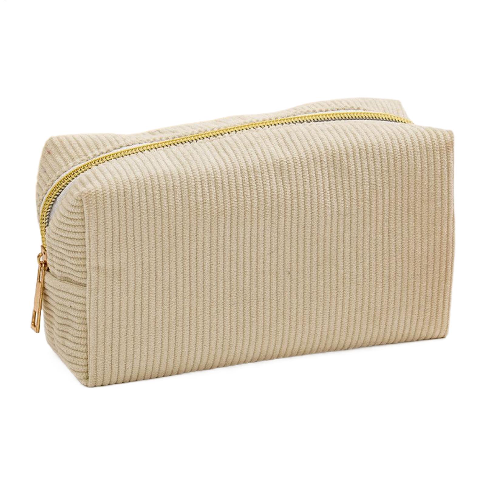 Grote capaciteit etui van cord - Cosmetic Bags recensie en prijs