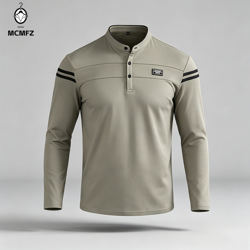 Heren poloshirt met lange mouw - Handbags recensie en prijs