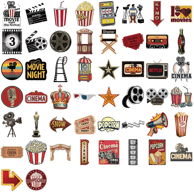 10/30/50PCS Vintage Movie Stuf - Luggage recensie en prijs