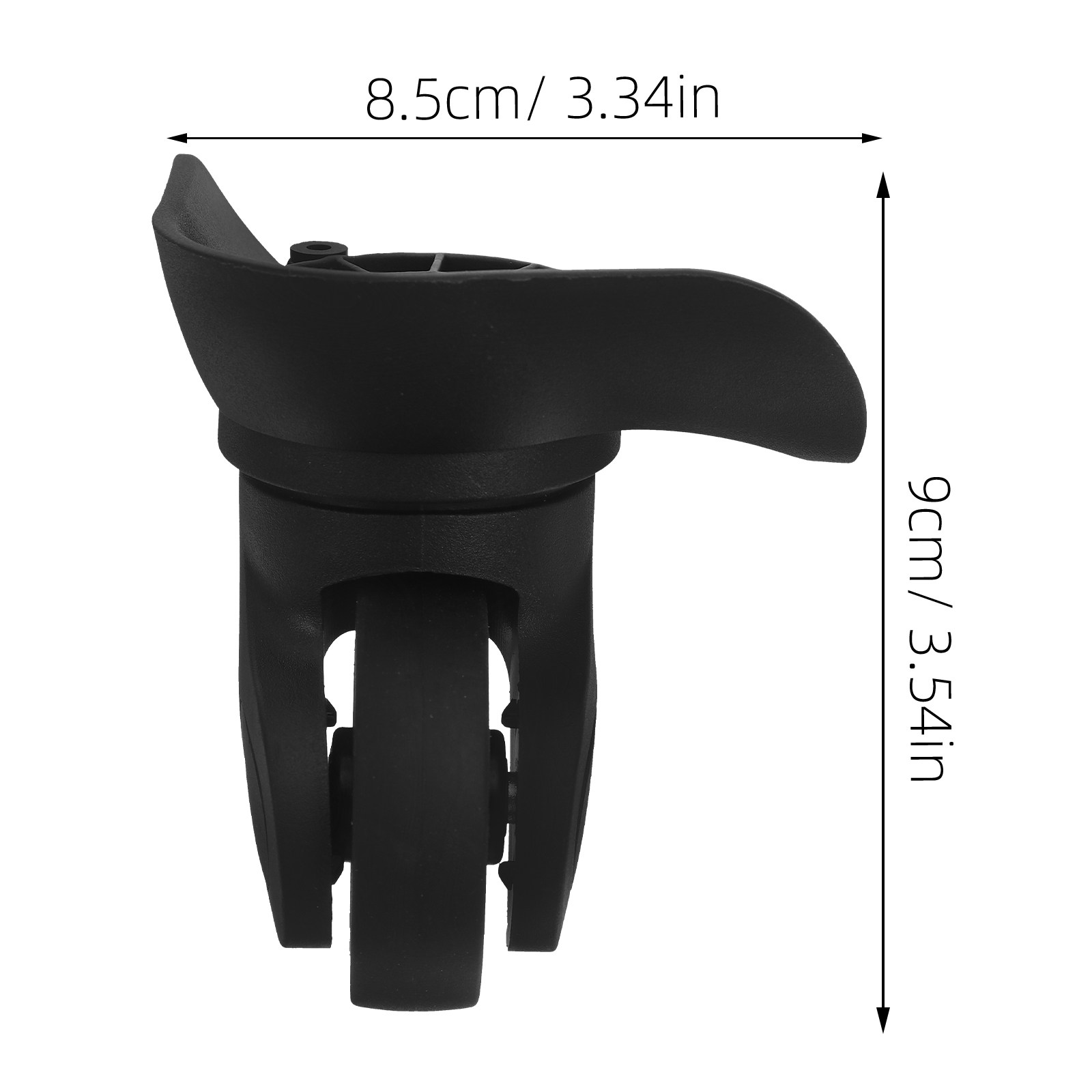 2 stuks universele kofferwiele - Silent Replacement Luggage Wheels recensie en prijs